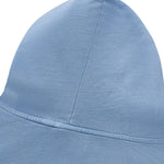 Sudadera con capucha pesada de color sólido