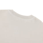 Spray Wash Cotton Relaxed Fit Long Sleeve Tee