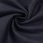 Falda vaquera con bordado de perlas y lavado vintage