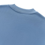 Washed Overdye Half‑Zip Metal Zipper Crew Neck Sweatshirt