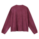 Heavyweight Vintage Brushed Washed Long Sleeve Tee