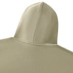Hooded Terry Sweatshirt With Stacked Ruched Cuffs