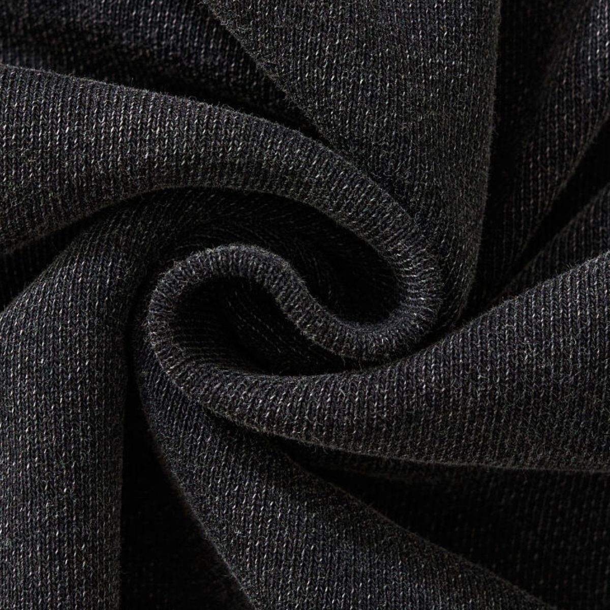 Boxy‑Fit Small V‑Neck Polo Cotton Sweatshirt
