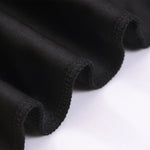 Mock Layered Contrast Strap Sweatshirt