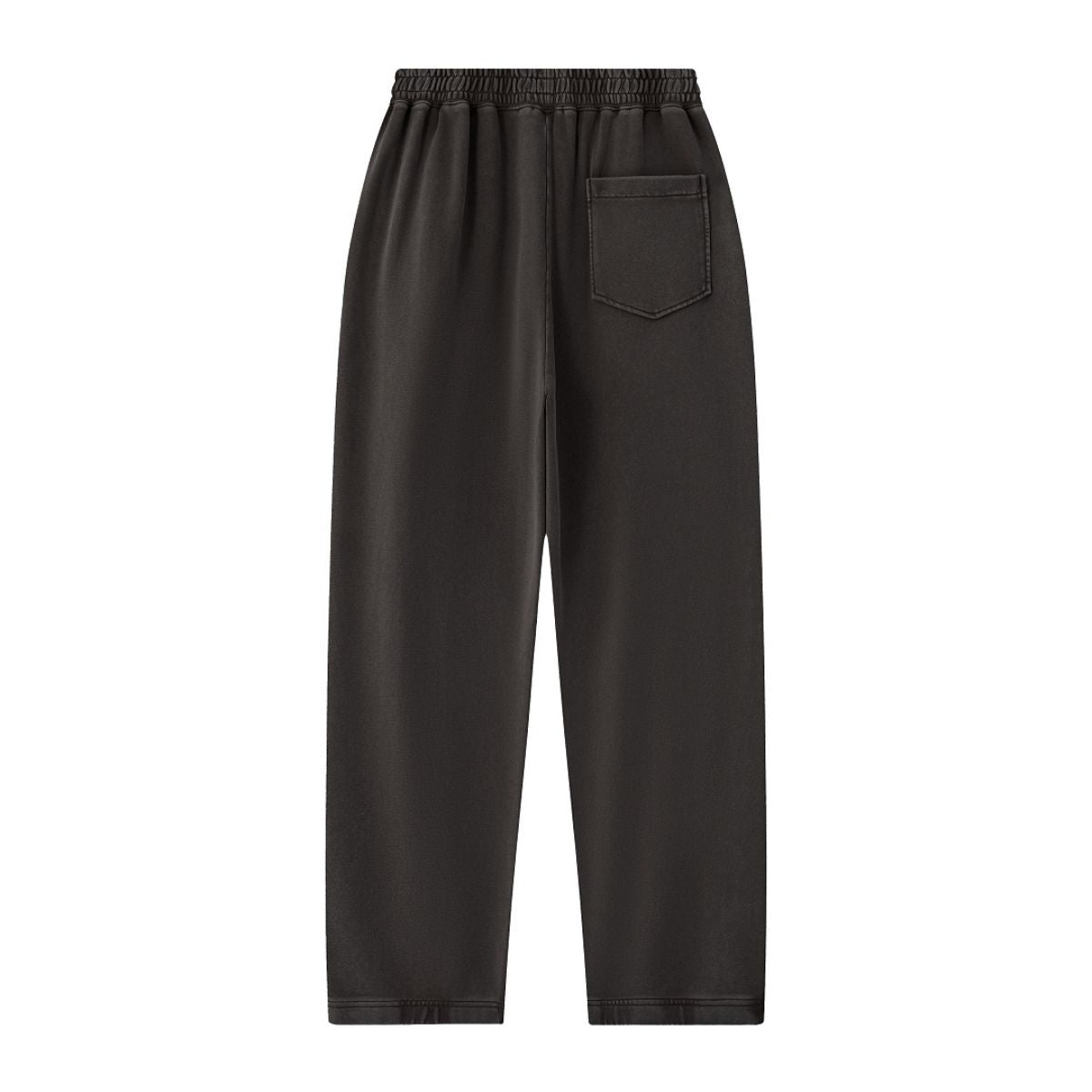Loose Draped Wide‑Leg Washed Distressed Casual Pants