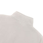 Heavyweight Washed Fleece Stand Collar Zip Sweatshirt