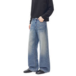 Whiskering Process Vintage Denim