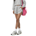 Drawstring Waist Terry Sport Shorts