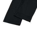 Button‑Fly Pleated Wide Leg Trousers