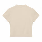 Minimal Textured Knit Fit T-Shirt