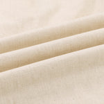 Solid Tint Linen-Blend Barrel Pants