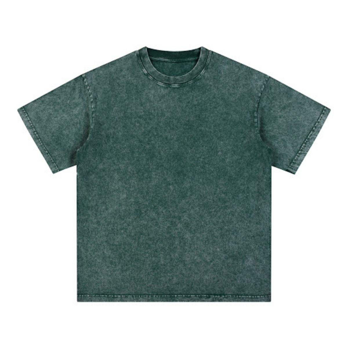 Washed Faded Baggy Cotton Tee 7.5oz