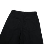 Button‑Fly Pleated Wide Leg Trousers
