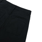 Balloon‑Cut Curved Wide Leg Trousers