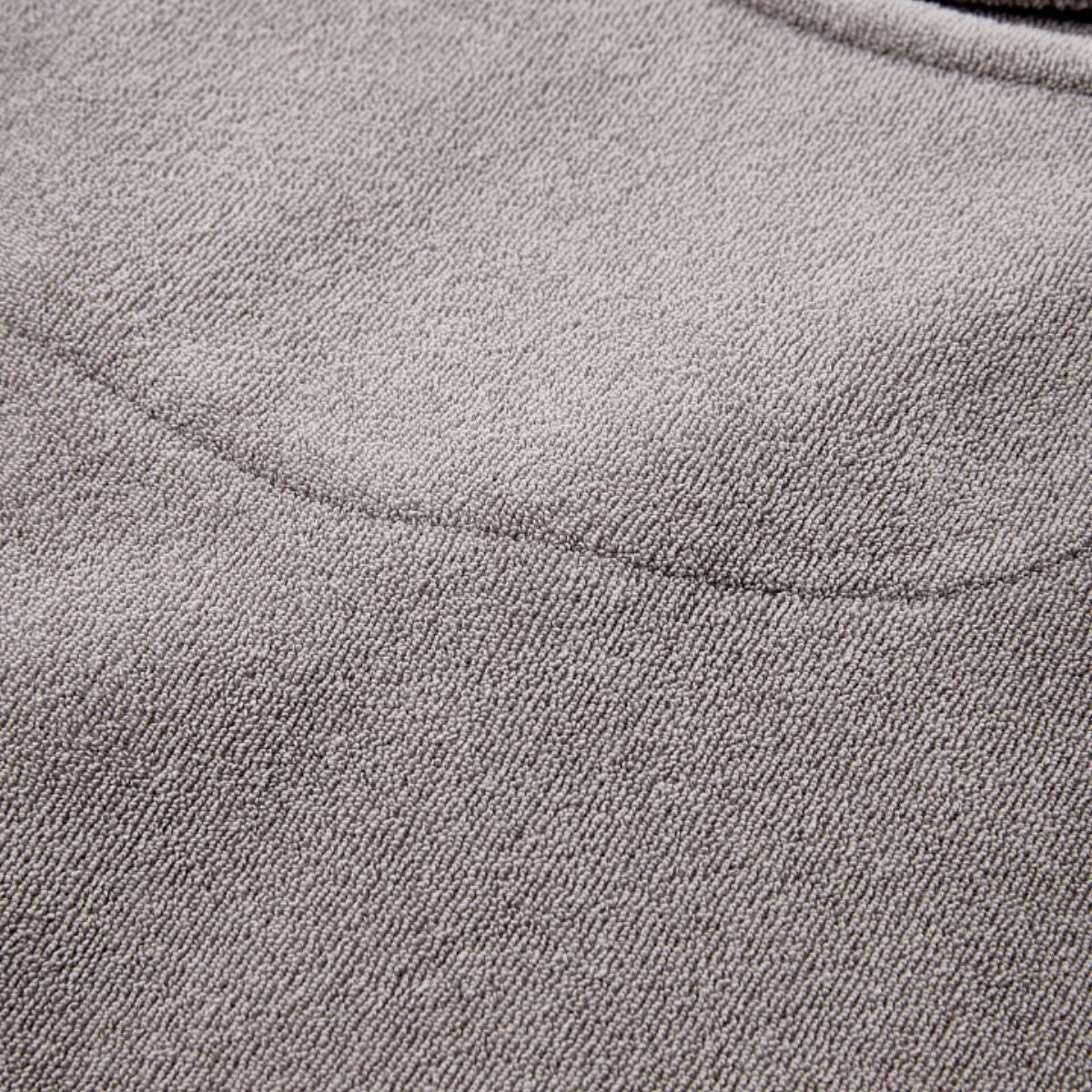 Retro Terry Cloth Polo Collar Sweatshirt