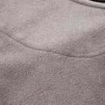 Retro Terry Cloth Polo Collar Sweatshirt