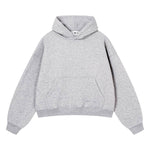 Sudadera con capucha de felpa de novio de gran tamaño