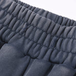 Contrast Side-Stripe Cotton Sweatpants