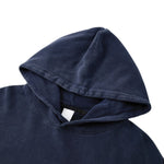 Vintage 370G Brushed Cotton Snow‑Washed Boxy Drop‑Shoulder Hoodie