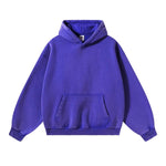 Sudadera con capucha de felpa de novio de gran tamaño