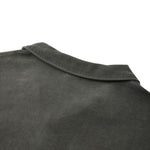 Seagull‑Collar Polo Vintage Washed Half‑Placket Sweatshirt
