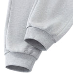 French Terry Drawstring Street Jogger Ribbed Cuff Pants