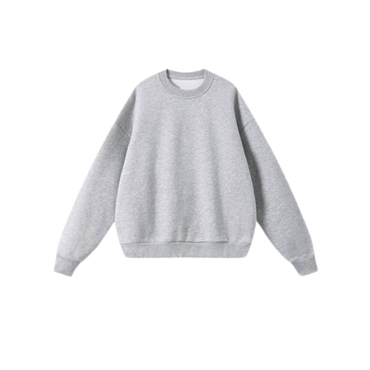 Sudadera desgastada lavada con ácido