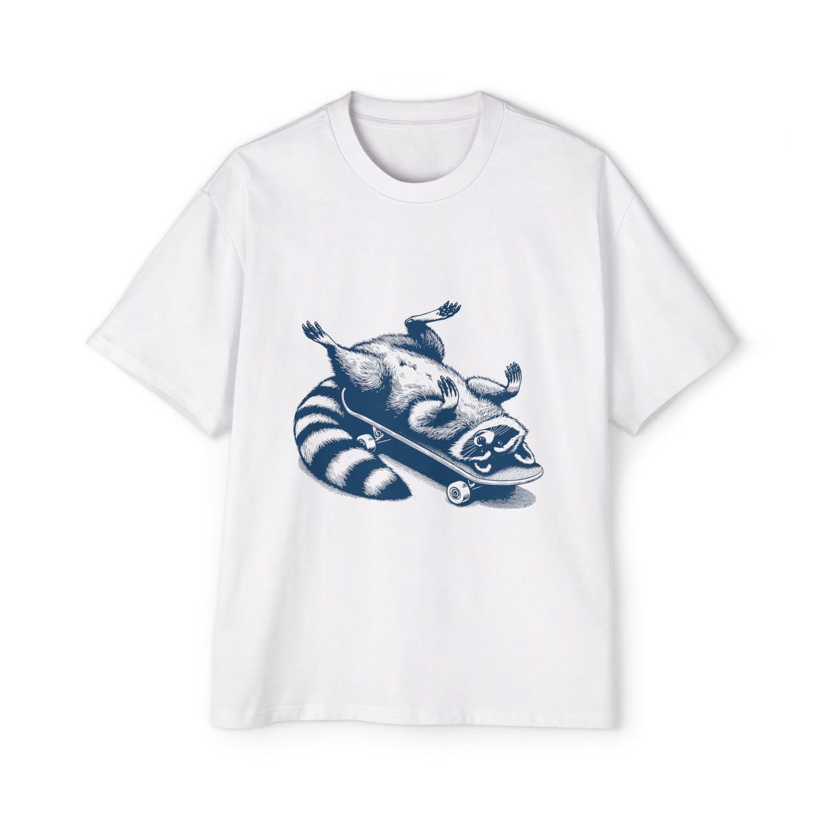 Possum Sleeping On Skateboard Graphic Tee-INNBLAC Fashion Apparel