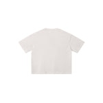 Camiseta destructiva de peso pesado con borde crudo de 10 oz