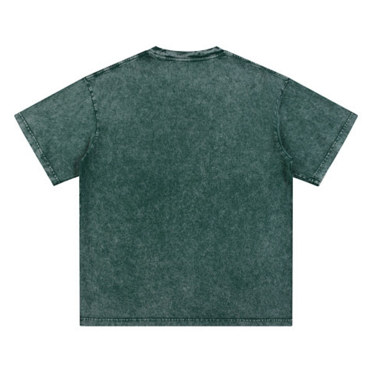 Washed Faded Baggy Cotton Tee 7.5oz