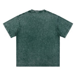 Washed Faded Baggy Cotton Tee 7.5oz