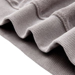 Retro Terry Cloth Polo Collar Sweatshirt
