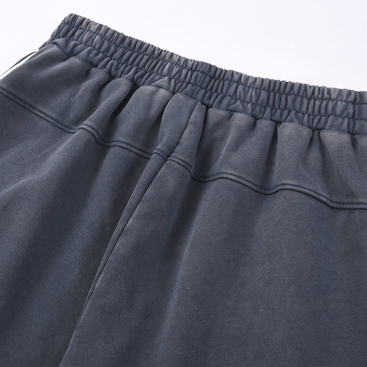 Contrast Side-Stripe Cotton Sweatpants