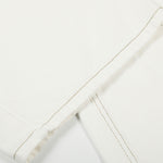 High Waist Wide Leg Button Fly Denim Pants