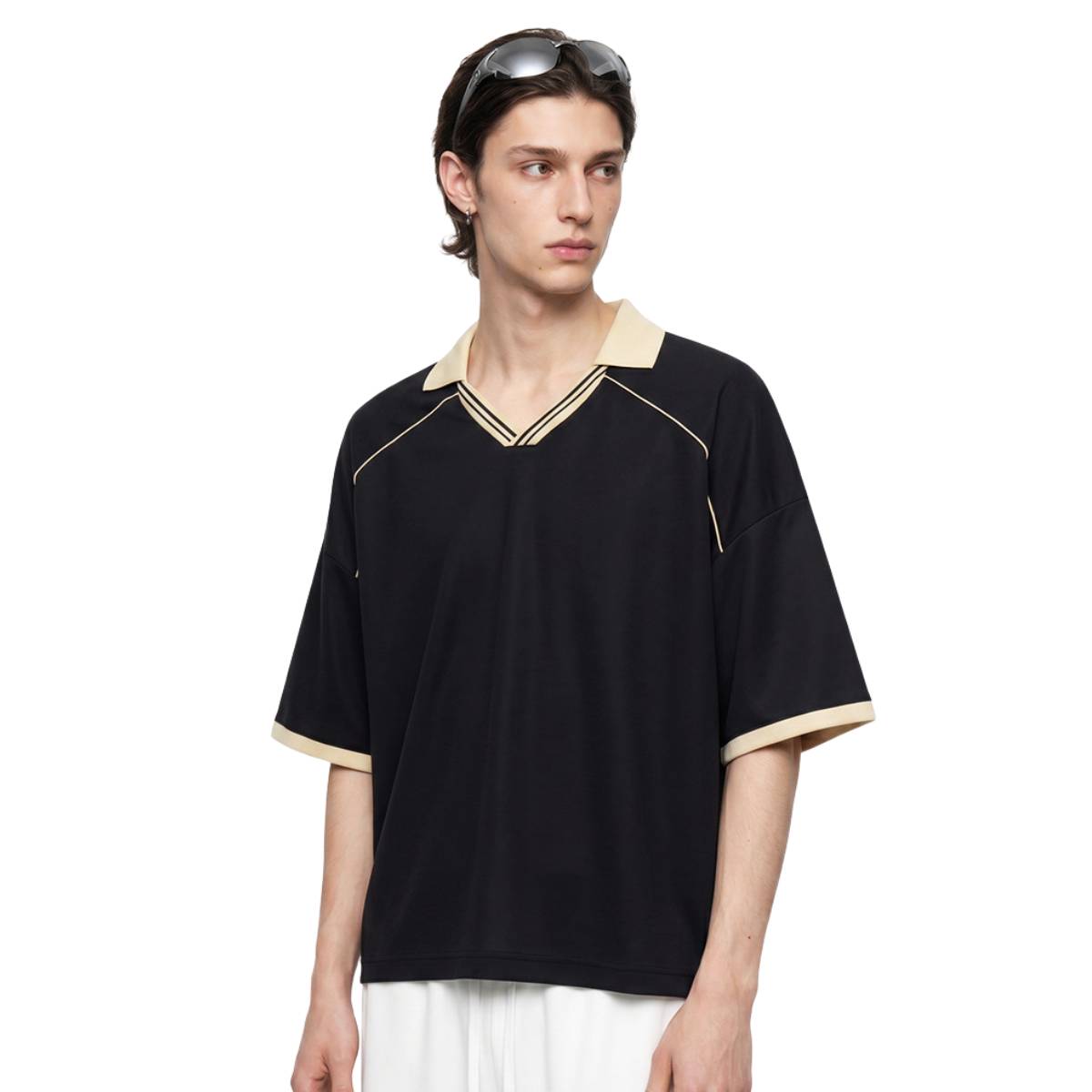 Camiseta desteñida con lavado a la piedra de 7.5 oz