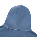 Vintage Washed Cotton Double‑Zip Hoodie