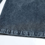 Washed Corduroy Deconstructed Relaxed Cargo Pants