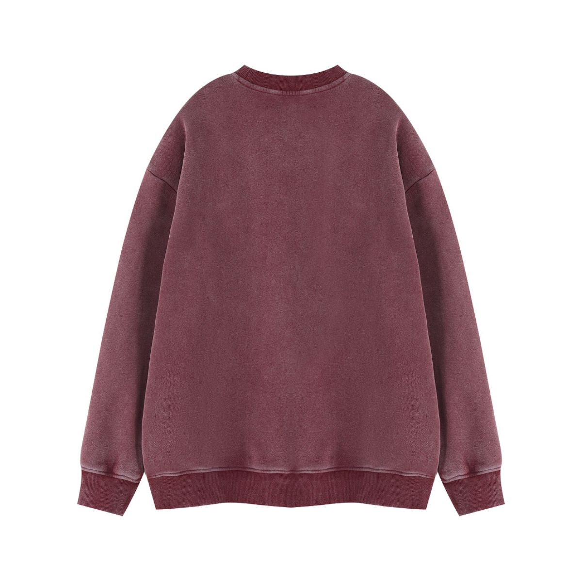 Heavyweight Fleece Washed Vintage Crew Neck Sweatshirt