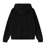 Cotton Heavyweight Washed Distressed Terry Hoodie