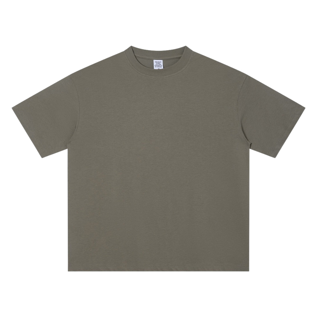 Ice Mint Cotton Cooling Fragrance Loose Fit Crew Neck Tee