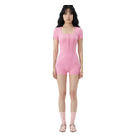 Vintage Washed Slim Fit Bodysuit Tee