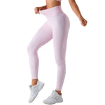 High-Waisted Seamless Yoga Leggings