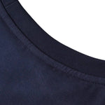 Camiseta destructiva de peso pesado con borde crudo de 10 oz