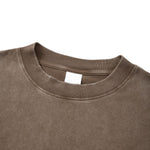 Vintage Snow‑Washed Relaxed Two‑Piece Sleeve Long Sleeve T‑Shirt