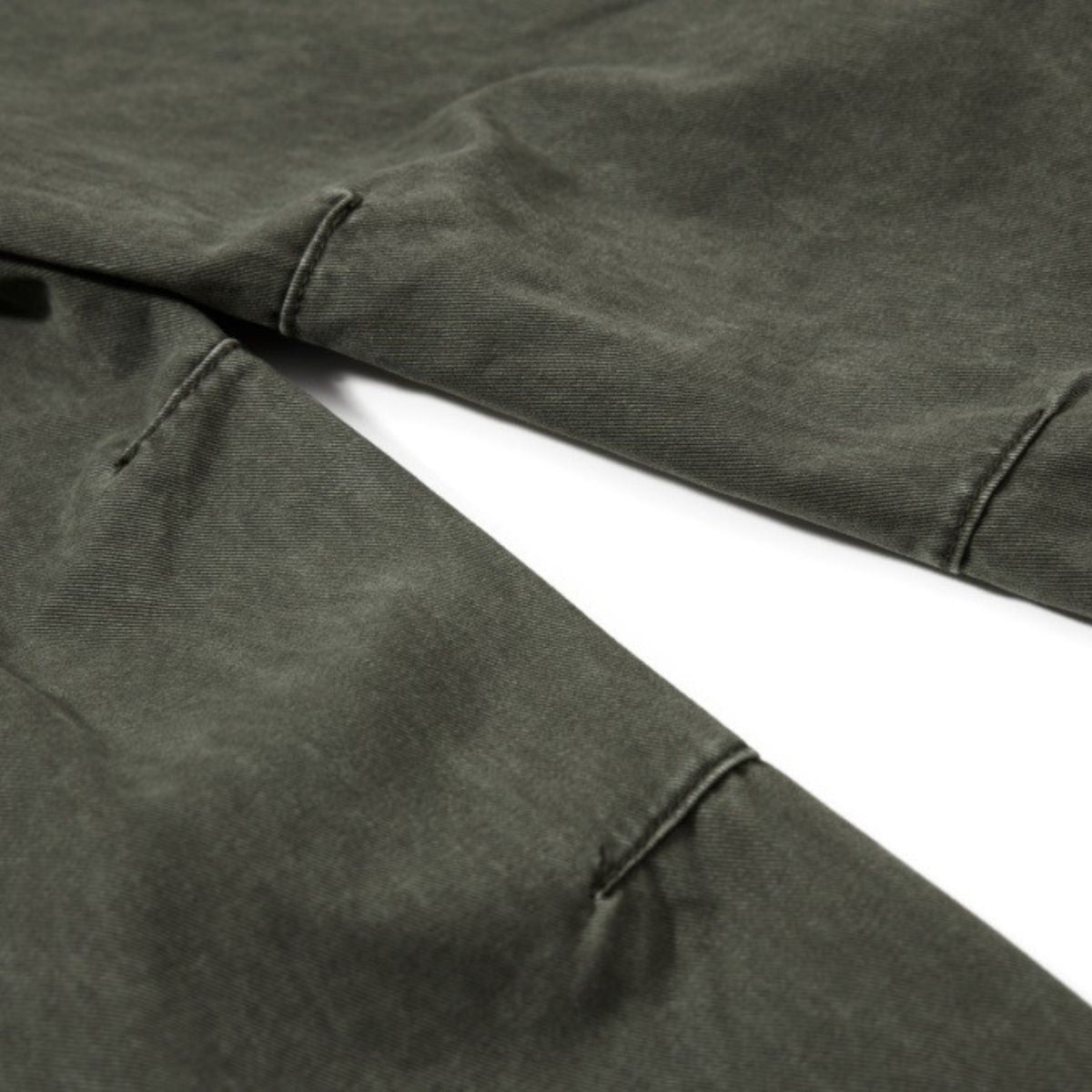 Men's Distressed Washed Denim Cargo Pants Punk Street Loose Zipper