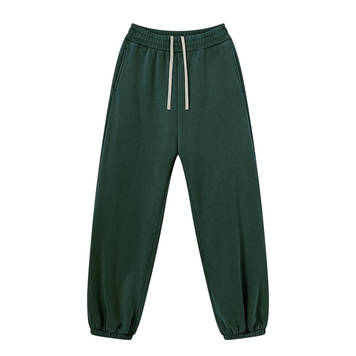 Jogger holgado descolorido y lavado