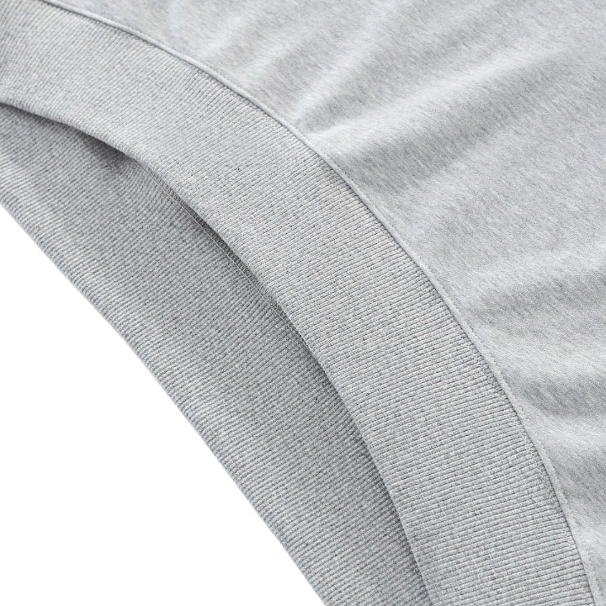 Boxy Short‑Wide V‑Neck Sweatshirt With Gathered Lantern Puff Sleeves