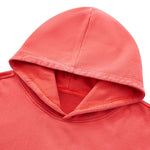 Cotton Heavyweight Washed Distressed Terry Hoodie