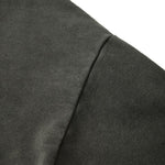 Seagull‑Collar Polo Vintage Washed Half‑Placket Sweatshirt