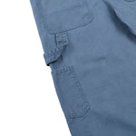 Printed Adjustable Waist Cargo Wide‑Leg Pants